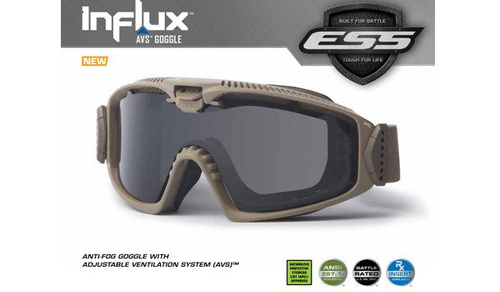 ESS - Influx AVS Goggle - Black - EE7018-09