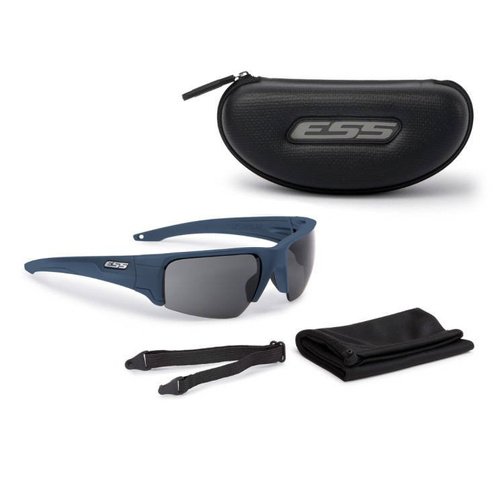 ESS - Crowbar™ Ballistic Brille - Matte Navy - Mirrored Gray - EE9019-13