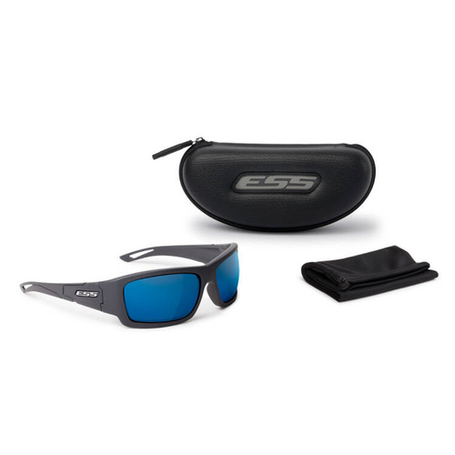 ESS - Ballistic Glasses Credence - Grey / Mirrored Blue - EE9015-15